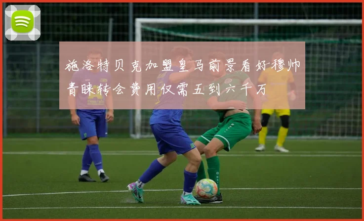 施洛特贝克加盟皇马前景看好穆帅青睐转会费用仅需五到六千万